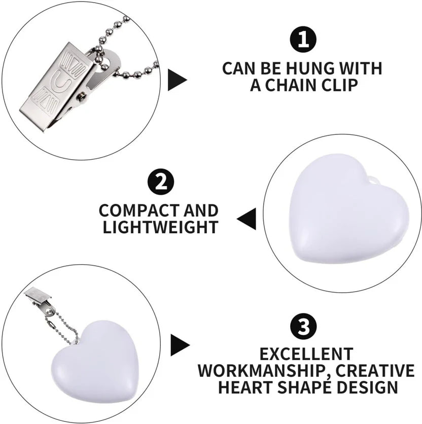 Glow Heart Sensor Touch Activated Light Mini Heart Shape Night Light