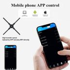 3D LED Hologram Display Fan – Realistic Floating Visuals