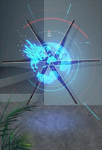 3D LED Hologram Display Fan – Realistic Floating Visuals